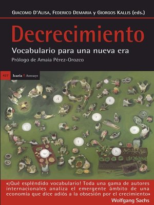 cover image of Decrecimiento